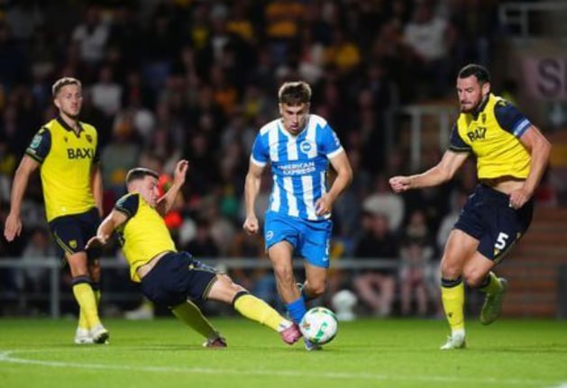Oxford United vs Brighton (01:45 &#8211; 28/08) | Xem lại trận đấu