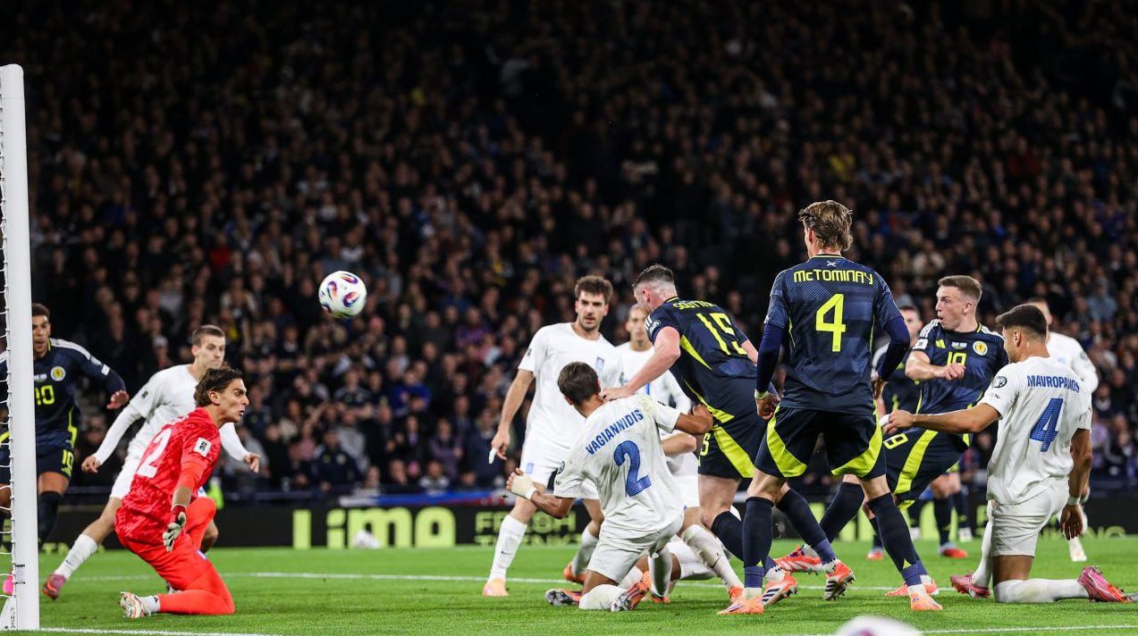 Scotland vs Hy Lạp (01:45 &#8211; 10/10) | Xem lại trận đấu
