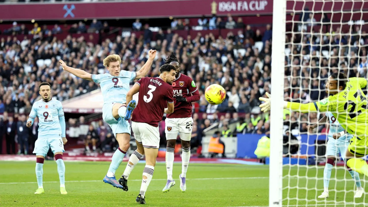 West Ham vs Burnley (22:00 &#8211; 08/11) | Xem lại trận đấu